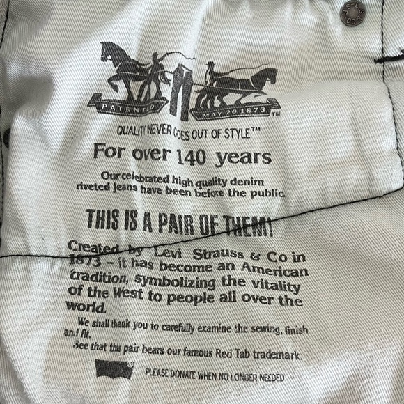 Levi’s 513 Slim Straight Jeans Men’s 34x32 Black Stretch Denim Y2K - Picture 3 of 6